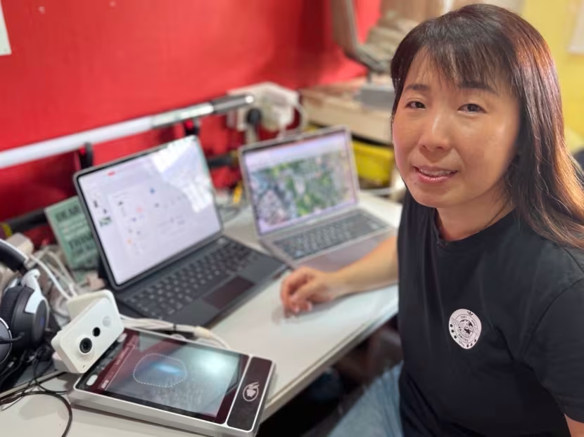 Singapore female tech expert is developing a device